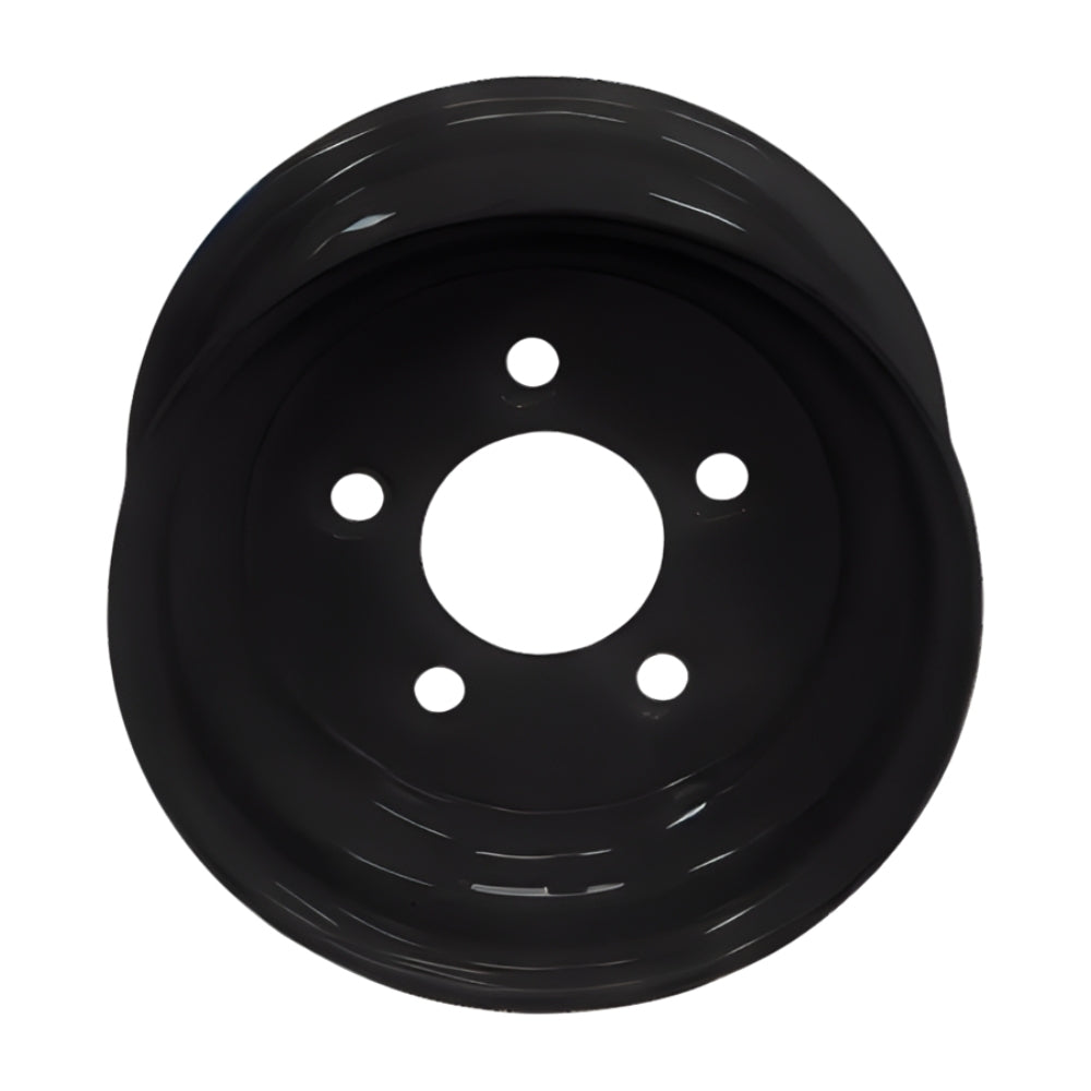 8" Kenda Steel Solid Center Trailer Wheel (8x3.75 / 4-4.0 Bolt Pattern)- Black