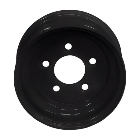 8" Kenda Steel Solid Center Trailer Wheel (8x3.75 / 4-4.0 Bolt Pattern)- Black