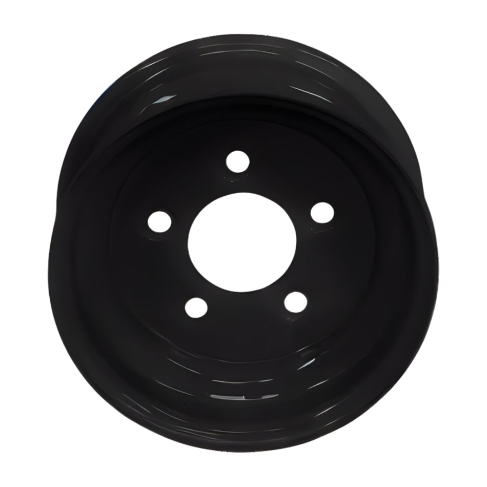 8" Kenda Steel Solid Center Trailer Wheel (8x3.75 / 4-4.0 Bolt Pattern)- Black
