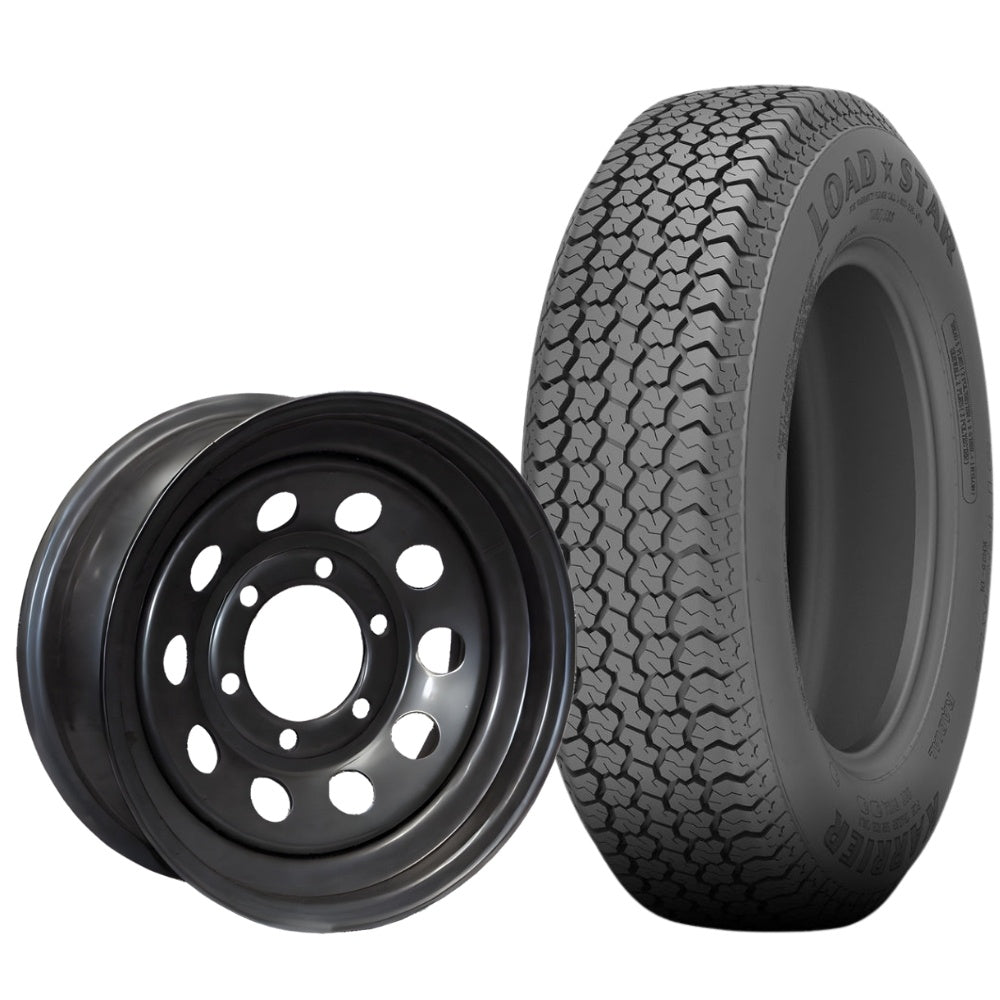 13" Kenda Loadstar K550 Tire and Black MOD Wheel Combo