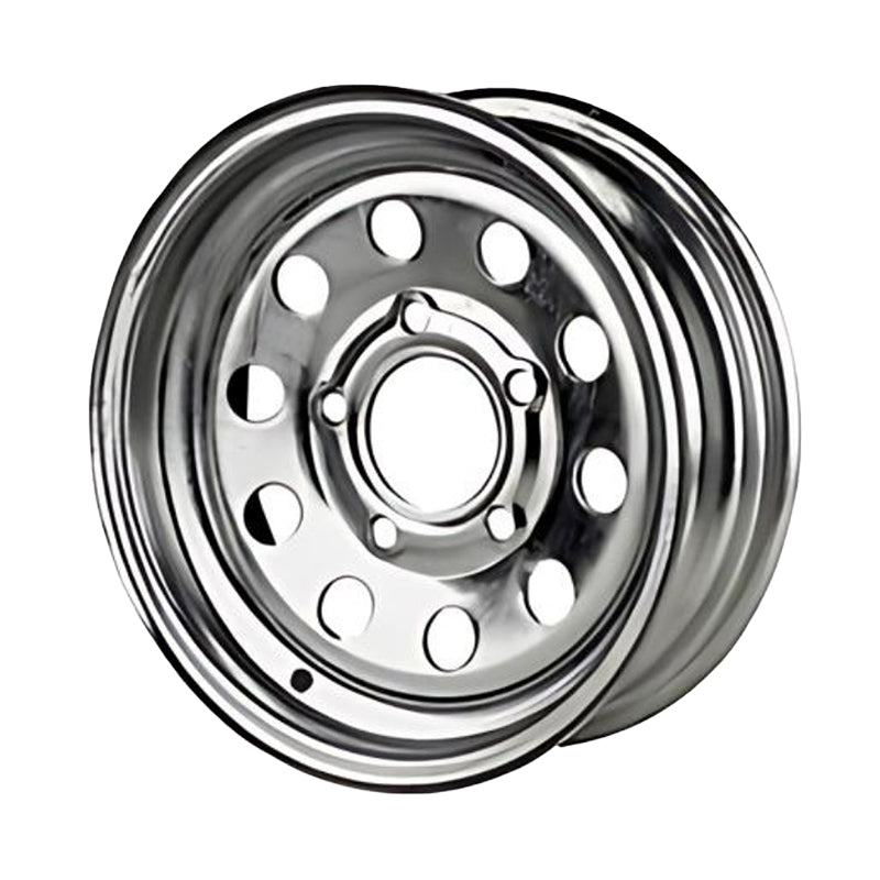 12" Kenda Steel Trailer Wheel (12x4JA / 0-Offset / 3.19 Pilot) Galvanized