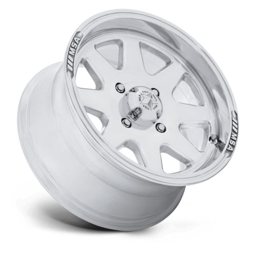 MSA Offroad Wheels M54 Spark UTV 14x7 Polished Wheel with 4x110 Bolt Pattern and -47 Offset
