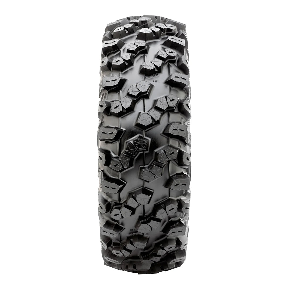 Tread pattern of new Maxxis Carnivore RT tire, Item# TM00370300.