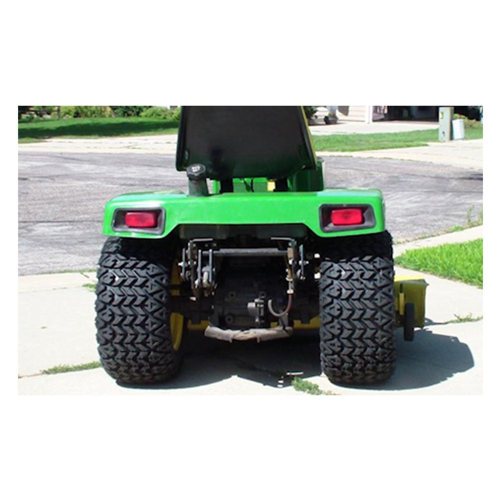 Carlisle All Trail Tires Mounted on Mower