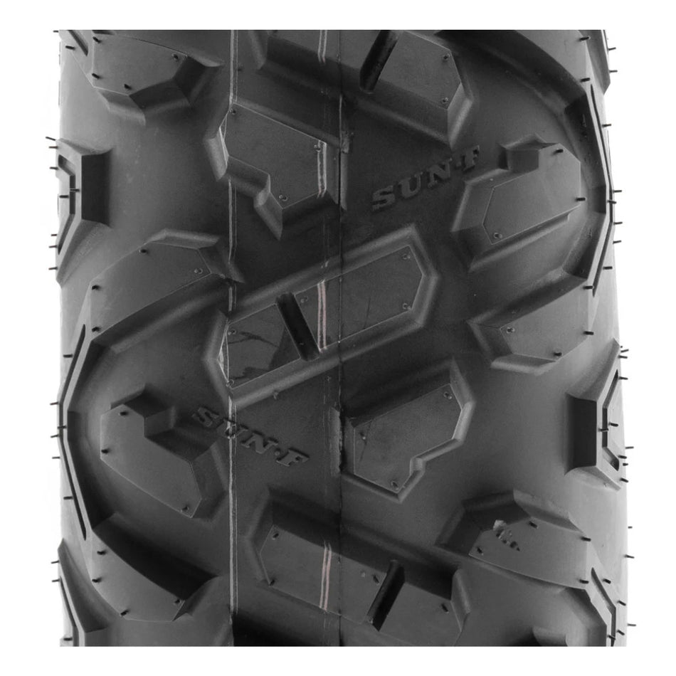 SunF® A051 Power II ATV / UTV Tire tread close up