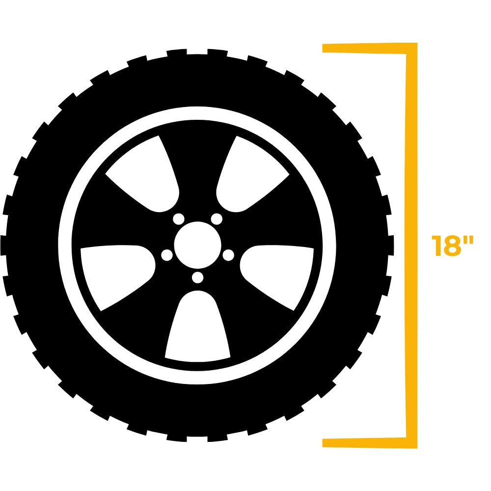 ATV/UTV Tires for 10" wheels with 18" in overall diameter