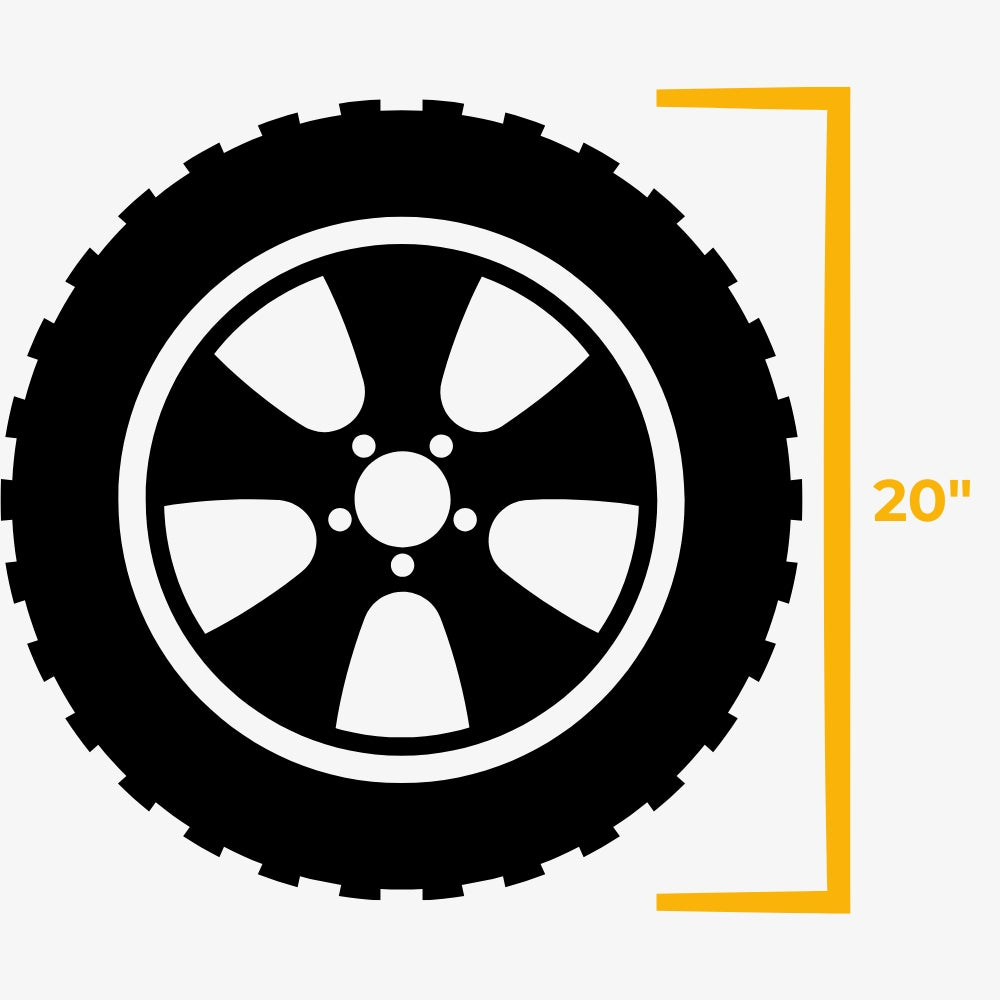 ATV/UTV Tires with 20" Overall Diameters for 10" Wheels