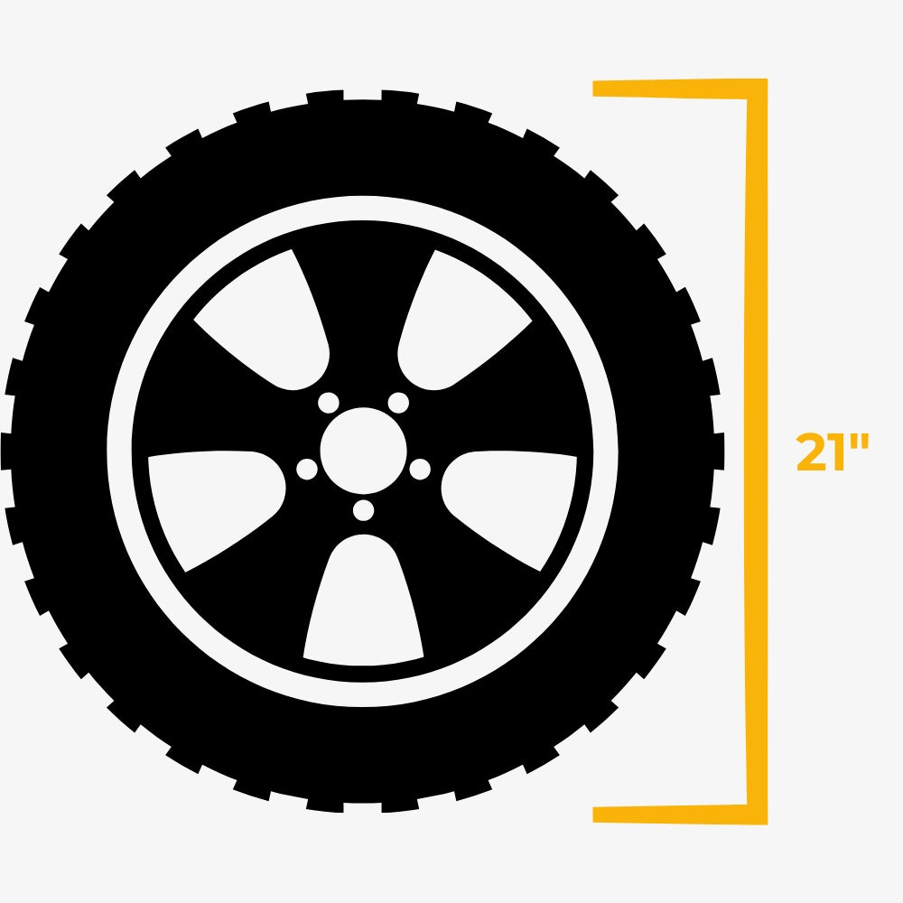 ATV/UTV Tires with 21" Overall Diameters for 10" Wheels