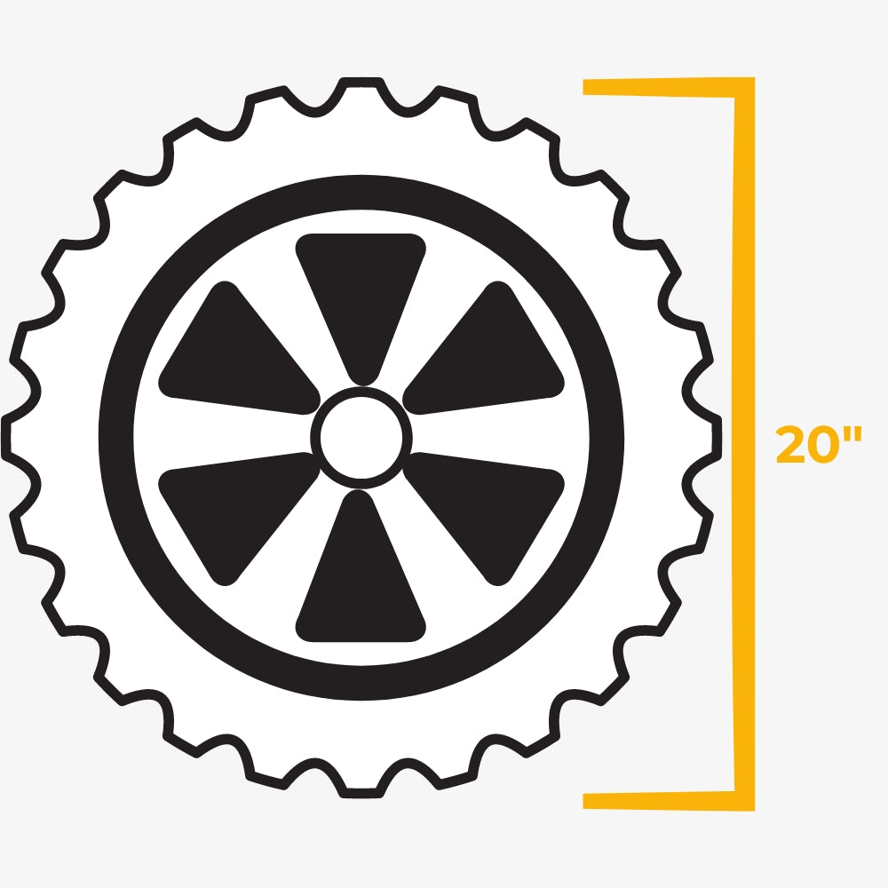 ATV & UTV Tires with 20" Overall Diameters for 9" wheels