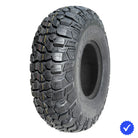 Angled view of the classic AMS All Terrain 8-Ply Radial UTV and SXS tire, manufactured with tough durable sidewalls, and offered in popular 14" and 15" wheel diameters with fast and free shipping by Ride or Die Tire.