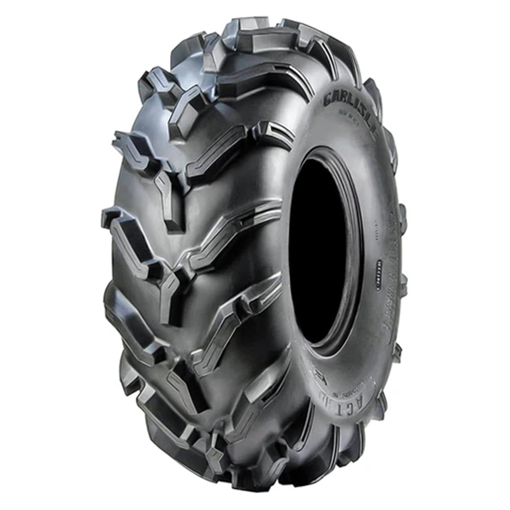 Alternate high quality view of the Carlstar ACT 4 or 6-ply radial off road all terrain UTV and ATV tire, proudly made in the USA.