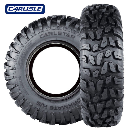 Main listing photo of the new Carlisle / Carlstar Workmate H/S heavy duty utility all-terrain UTV tire with 8-ply radial construction, sold by Ride or Die Tire.