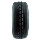 Front view of the DragonFire Kopa front ribbed sand tire, available in 32x11-15 and 30x11-14 sizes, featuring high traction serrated triple rib design and lightweight 2-ply bias construction.