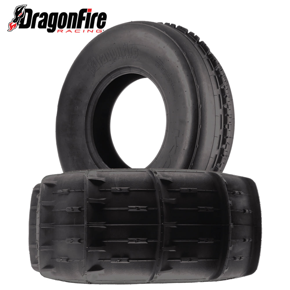Main product listing photo of the DragonFire Racing Kopa sand tires designed as front rib tires and rear paddles tires, offering premium sand traction and lightweight design, for sale by Ride or Die Tire.