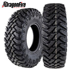 Main listing photo of the premium quality automotive grade segmented mold construction DragonFire YUHA R/T UTV and SXS steel belted radial all-terrain tire, offered with free shipping by Ride or Die Tire.