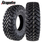 Main listing photo of the premium quality automotive grade segmented mold construction DragonFire YUHA R/T UTV and SXS steel belted radial all-terrain tire, offered with free shipping by Ride or Die Tire.