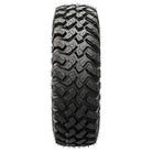 Full tread pattern view of the EFX Motorally 8-ply radial UTV and SXS all-terrain and desert tire, available in a wide variety of sizes, featuring a non-directional design and multi-angled lugs with integrated stone ejectors.