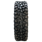 Full tread pattern view of the Forerunner X-Trekker 10-Ply Radial SXS and UTV tire, showcasing a great all-purpose tread pattern designed for great traction in most riding conditions while providing extended tread life and comfortable ride.
