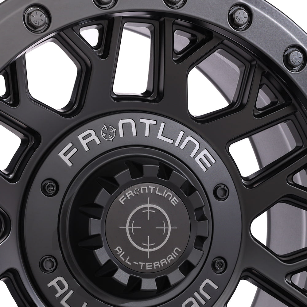 Frontline® 454 UTV / SxS Beadlock Wheel Matte Black | 15