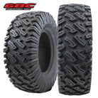 Main product listing photo of the GBC Dirt Commander 2.0 radial 8-ply UTV and SXS tires, featuring aggressive all terrain design and available in many sizes, for sale by Ride or Die Tire.