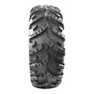 View of the tread pattern on the GBC Spartacus radial off road utv and side-by-side tire.