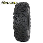 Angled view of the new 4th generation High Lifter Roctane T4 all-terrain and rock tire, made with rugged 10-ply radial construction and available in most popular 14", 15", and 18" sizes, offered with free shipping from Ride or Die Tire.