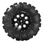 Sidewall design and detail of the Interco Black Mamba Lite off road ATV tire.