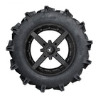 Sidewall view of the Interforce 628 mud tire, available in 14", 18", and 20" wheel diameter sizes.