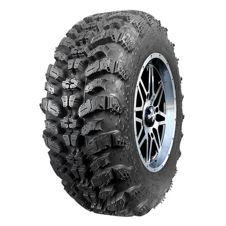 Extra rugged 8-ply radial UTV/ATV/SxS tire by Interco, model Sniper 920 Radial, featuring high traction, lightweight design, responsive, exceptional puncture resistance, great for a wide variety of terrains, smooth and quiet performance, offered with free shipping and available in 12", 14", and 15" rim sizes.