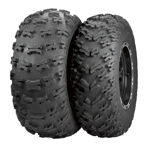 Front and rear ITP Holeshot ATR radial quad and ATV 6-ply tires.