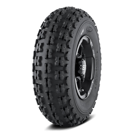 Front knobby tire for quad and ATV, model ITP Holeshot original.