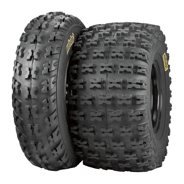 Front and rear ITP Holeshot HD rugged 6-ply ATV and Quad tires.