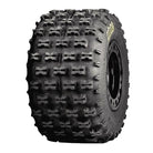 ITP Holeshot MXR6 rear knobby ATV tire.