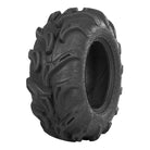 Angled view of the 26x11-12 ITP Mayhem rear tire designed for ATV and UTV mud terrain applications.