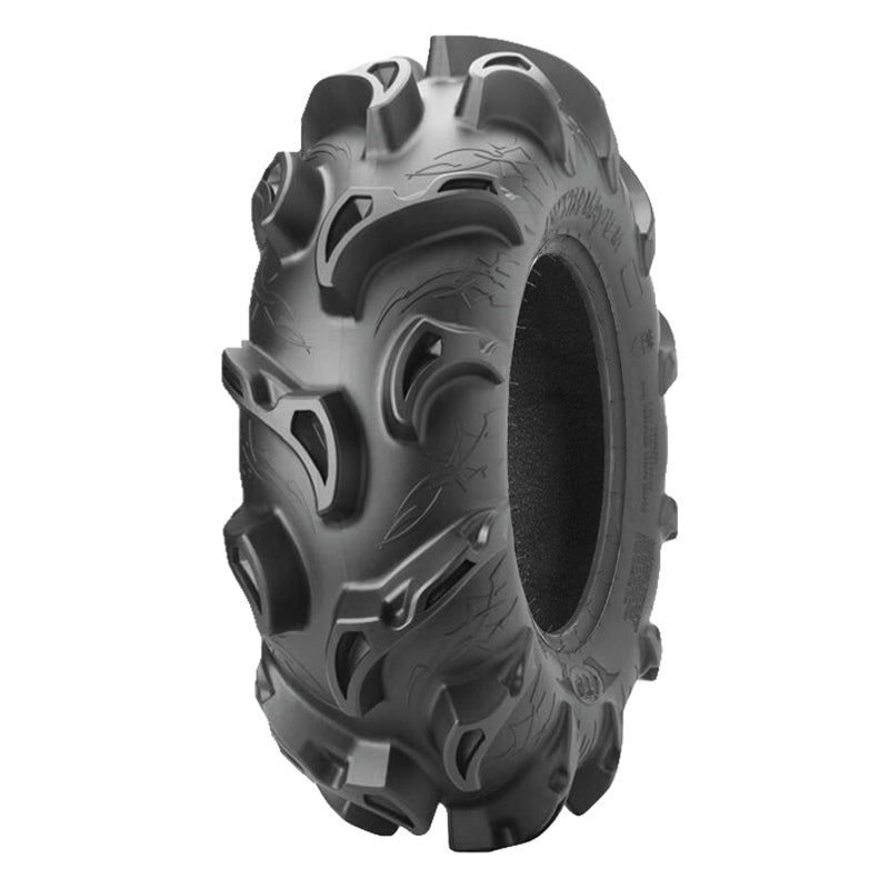 Extra tall 30" ITP Monster Mayhem deep mud tire designed for UTV and SxS applications, 6-ply Bias construction.