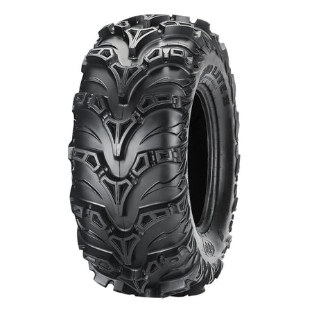 ITP Mud LIte 2 rear atv tire, 6-ply bias construction with directional all terrain and mud tread pattern.