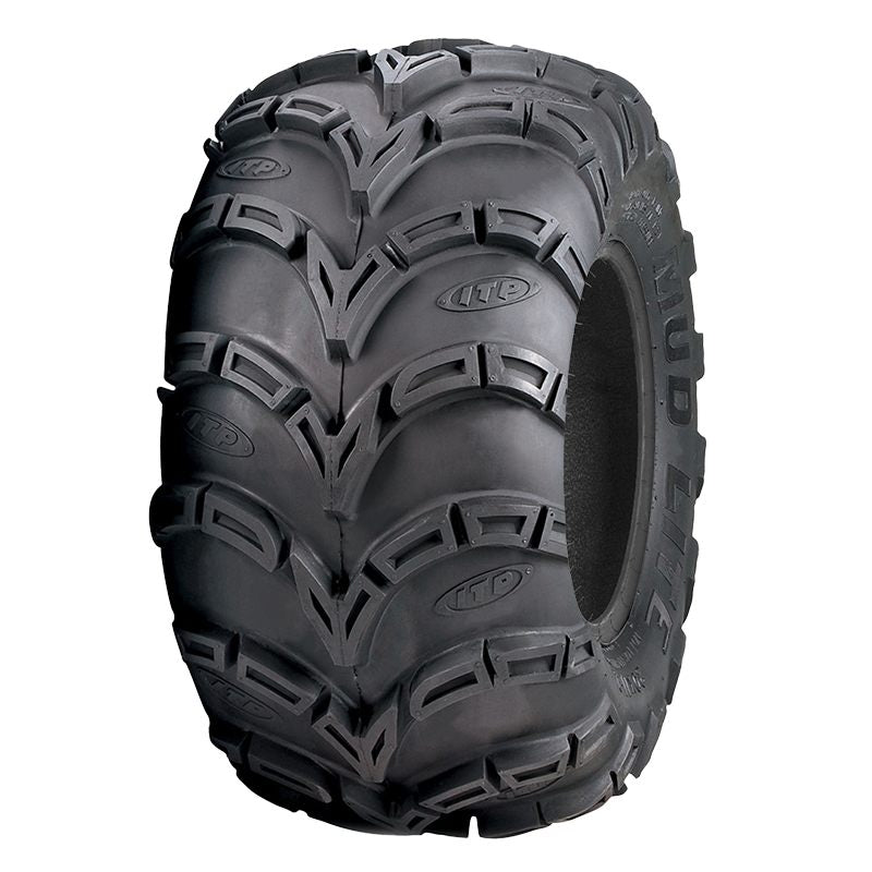 Rear ITP Mud Lite Sport tire 6-ply designed for quad and atv applications, size 20x11-9.