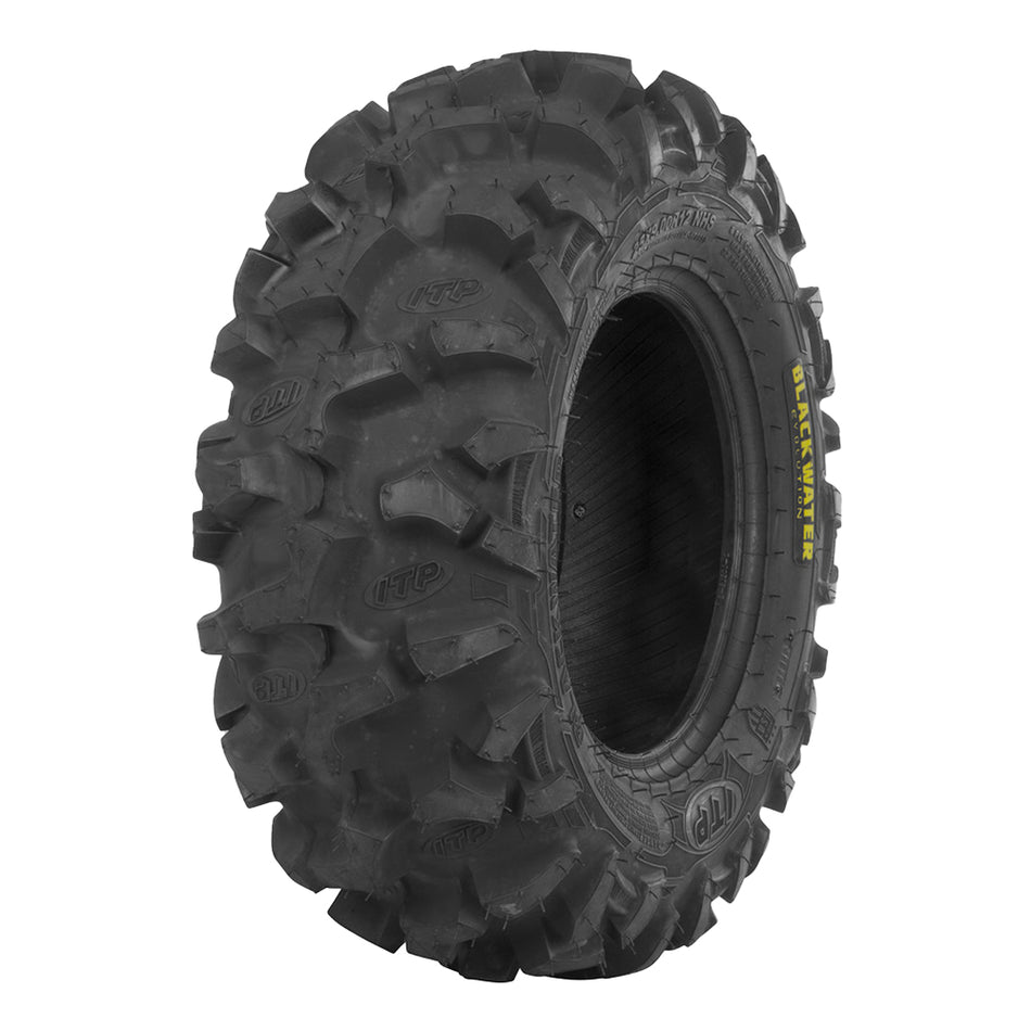 Rugged and durable 8-ply radial UTV and SXS tire, the ITP Radial Blackwater Evolution front and rear all-terrain tires, sold with fast and free shipping by Ride or Die Tire.