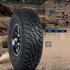 Tenacity line of UTV tires features and construction details as well as available sizes photo.