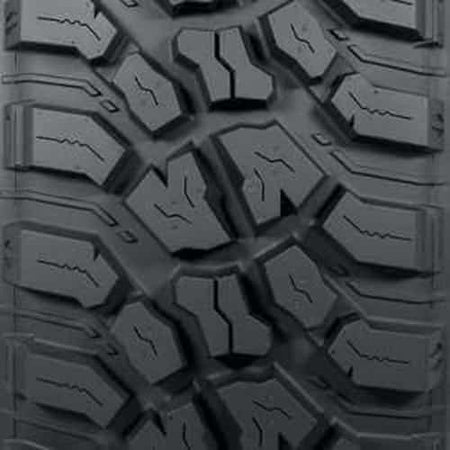 Close up view of the tread block and lug pattern design features of the Tenacity UTV tire.