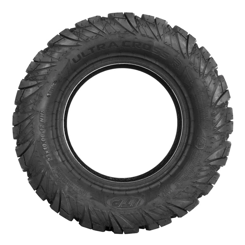 Sidewall view of the 23x10-12 Ultra Cross R Spec ATV and UTV tire by ITP.