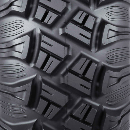 Close up view of tread blocks and siping on the new Versa Cross V3 UTV tire by ITP.
