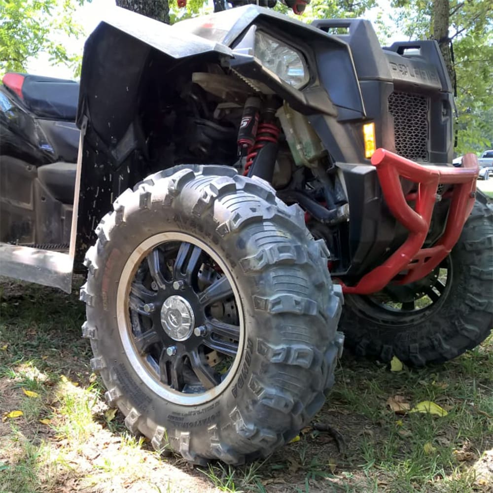 Kenda Bearclaw EVO tires installed on customer Polaris quad.