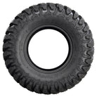 Full sidewall view of the 30x10R14 Kenda Cross Trail K3213 8-ply nylon radial all-terrain side-by-side UTV tire, featuring a rugged, wrap-around shoulder lugs, and efficiently spaced tread blocks for elite traction and extended tread life.