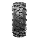 Tread pattern view of the Maxxis Carnage Yamaha SXS rear tire, 8-ply radial.