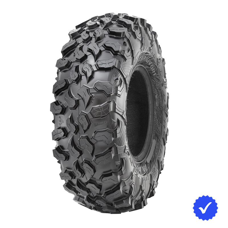 Maxxis Carnivore ML1 8-Ply radial UTV and SxS high performance NHS-rated tire designed in 14", 15", and 17" wheel sizes, all offered with free shipping and great pricing.