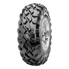 Angled view of front Coronado MU9 radial tire by Maxxis.