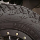 Close up details on the sidewall of the Maxxis Liberty UTV tire.