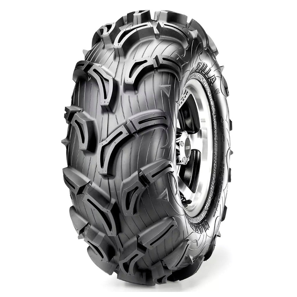 Rear tread style on Maxxis MU02 Zilla ATV, UTV, and Side by Side off road and mud tire with heavy duty 6-ply bias construction and offered with free shipping.