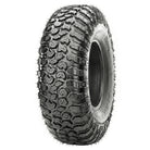 Angled view of the brand new Maxxis RAZR XTZ utv and sxs tire, featuring 8-ply nylon radial construction, advanced tread pattern a/t design, engineered to excel in hardpack and desert high speed terrain, initially available in 32x10.00R15, Part # TM00404900, offered with fast and free shipping from Ride or Die Tire.